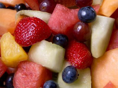 Fruit Salad and Yogurt